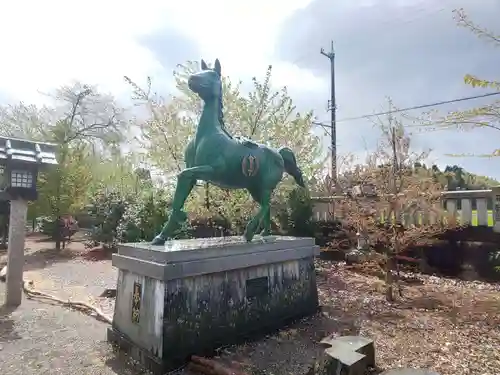 櫛田神社の狛犬