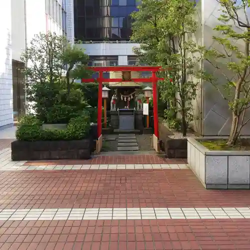 有楽稲荷神社の鳥居