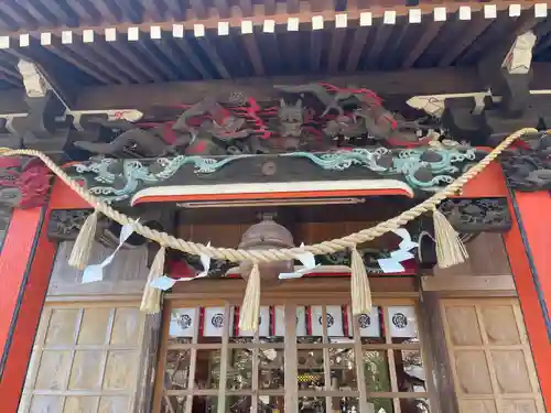 龍ケ崎八坂神社の芸術