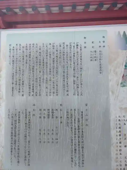 富士山本宮浅間大社の歴史