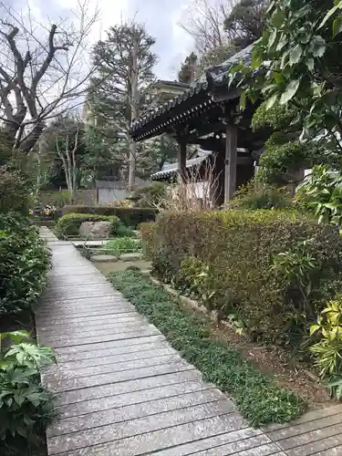 東光禅寺の庭園