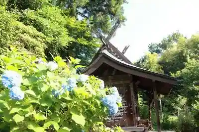 三春駒神社の本殿