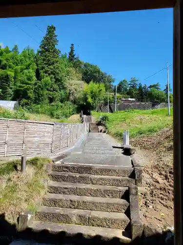 大六天麻王神社の景色