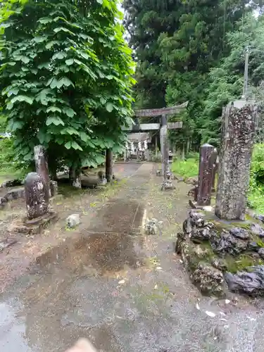 大葦神社の鳥居