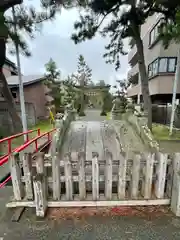 鶴嶺八幡宮の鳥居