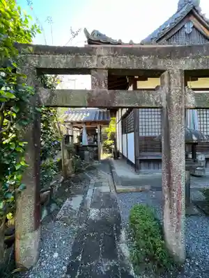 妙光寺の鳥居