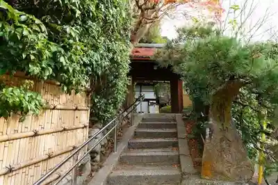 金福寺の山門・神門
