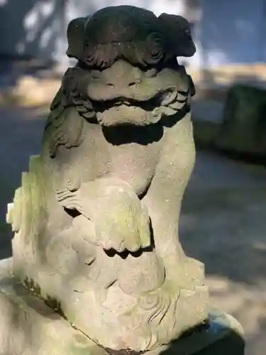 久地神社の狛犬