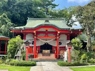 自由が丘熊野神社の本殿・本堂