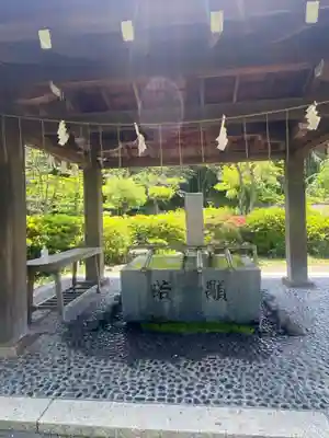 大分縣護國神社の手水舎