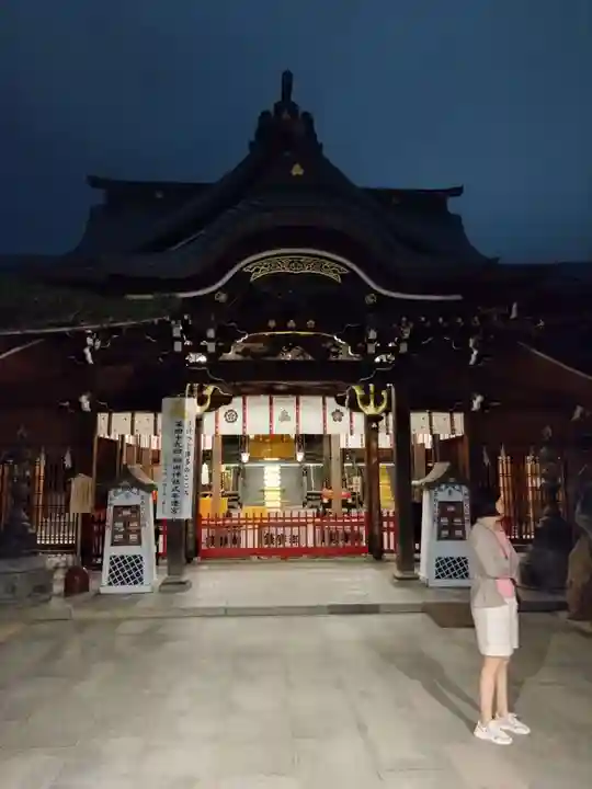 櫛田神社の本殿・本堂
