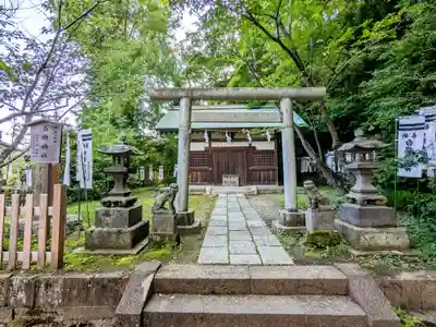 白旗神社(西御門)の鳥居