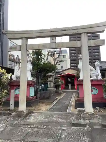 豊福稲荷神社の鳥居