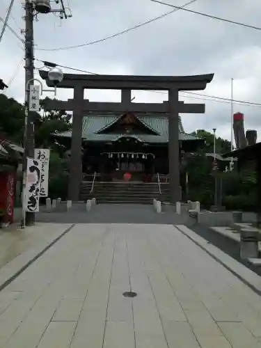 板倉雷電神社の鳥居