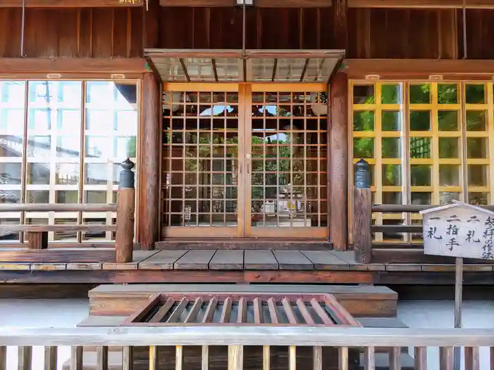 八幡神社(井田)の本殿・本堂