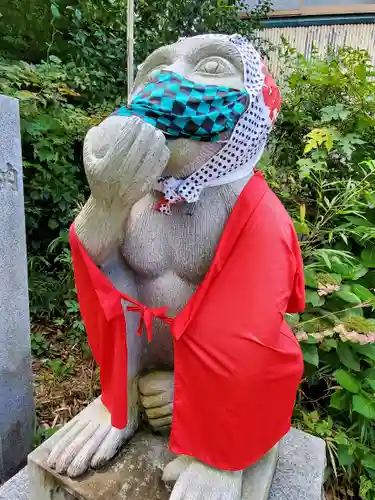 日吉神社の狛犬