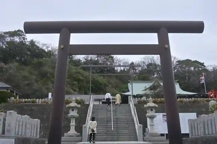 本牧神社の鳥居