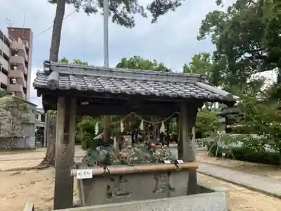 三津厳島神社の手水舎