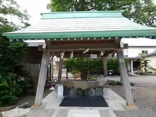 刈田神社の手水