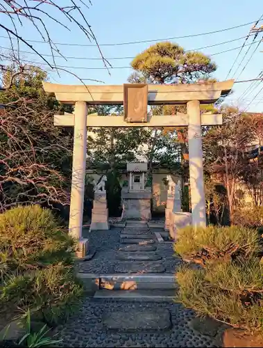 最勝寺の鳥居