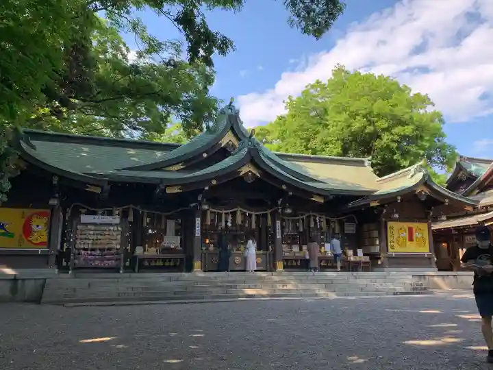 検見川神社の本殿・本堂