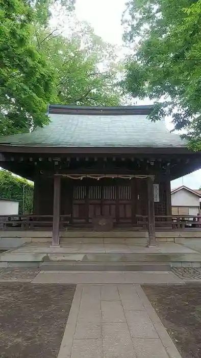 楊原神社の本殿