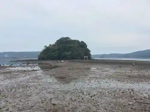 小島神社の景色