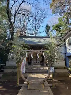 神明氷川神社の本殿・本堂