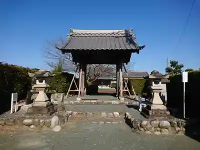 長全寺の山門・神門
