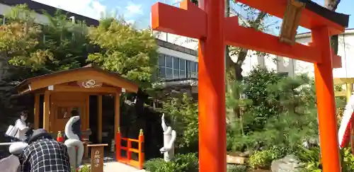 蛇窪神社の鳥居