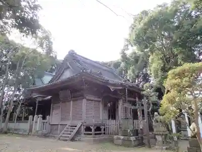 川口神社の本殿・本堂