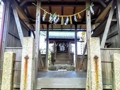 白髭社の本殿・本堂