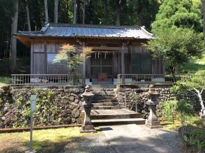 倭文神社の本殿・本堂