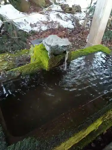 伊佐須美神社の手水