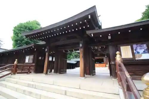 井草八幡宮の山門・神門