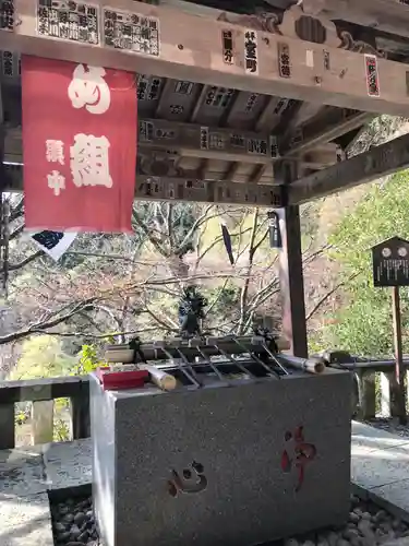 大山寺の手水舎