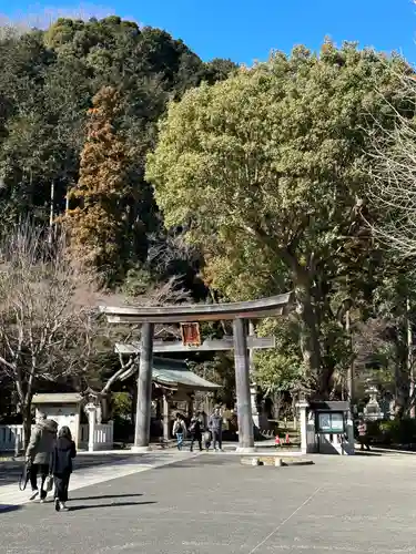 高麗神社の鳥居