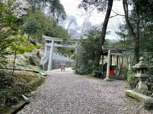 大縣神社の鳥居