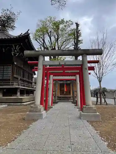 祐天寺の鳥居
