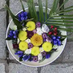 帯廣神社の手水