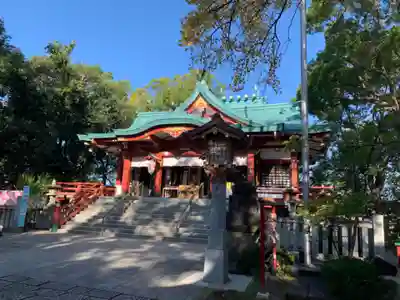 多摩川浅間神社の本殿・本堂