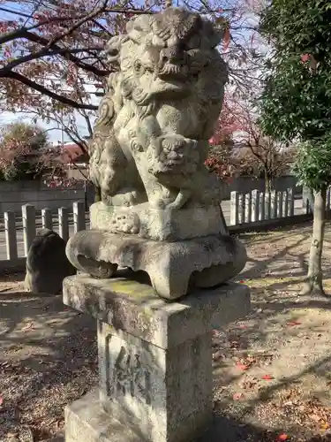 神明社（神明大明神）の狛犬