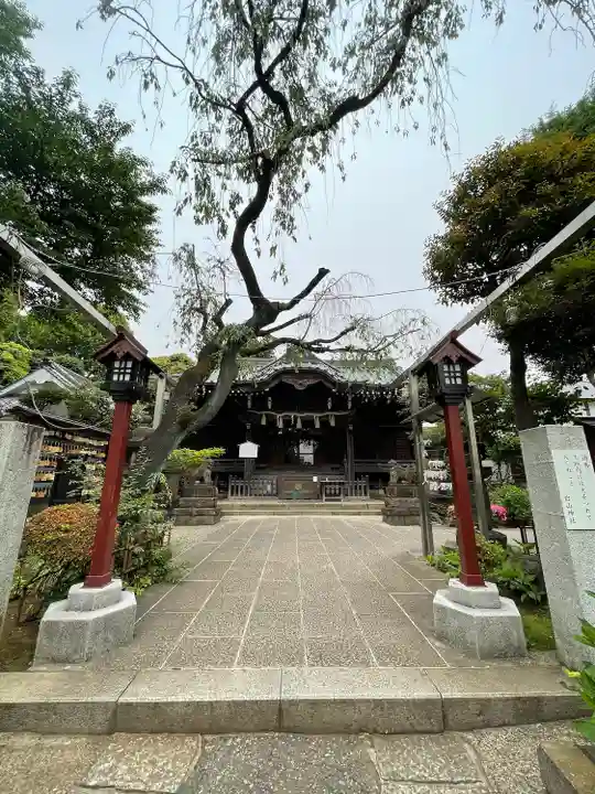 白山神社の本殿・本堂