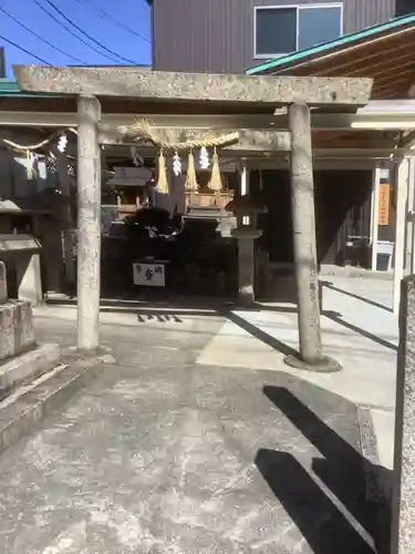 須佐之男社（東之切古出来）の鳥居