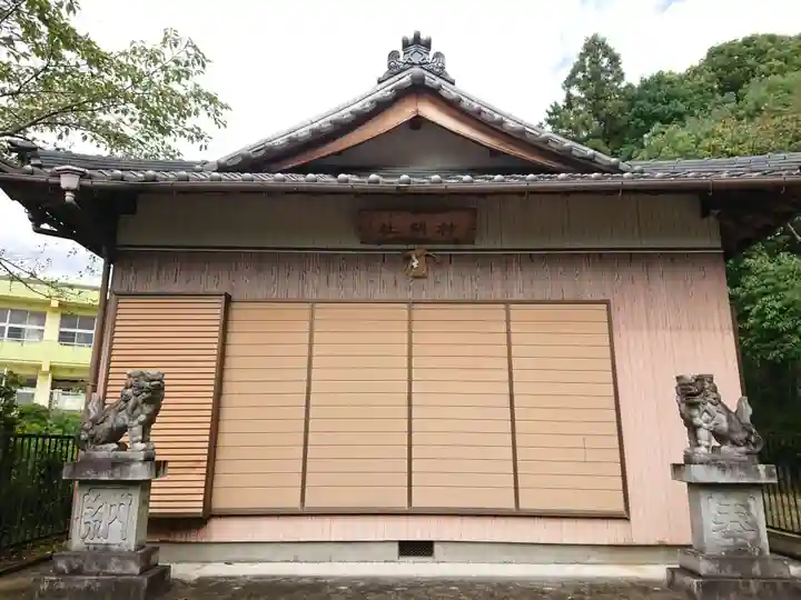 神明社の本殿・本堂
