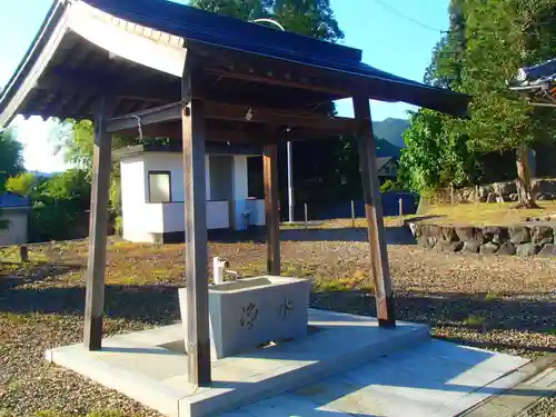 日吉神社の手水