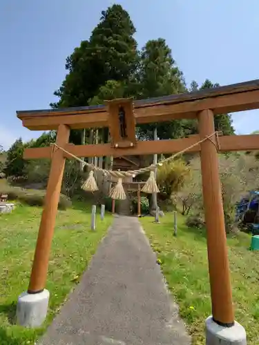 熊野神社の鳥居