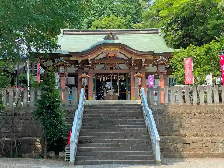 北澤八幡神社の本殿・本堂