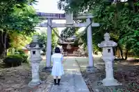 天満宮・秋葉神社の鳥居