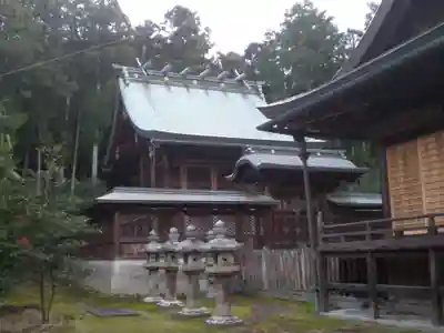 安仁神社の本殿・本堂